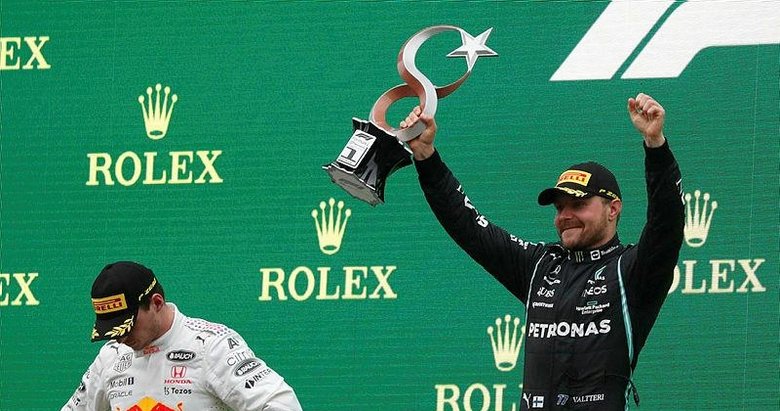Formula 1 Türkiye Grand Prix’sinde kazanan Valtteri Bottas oldu!