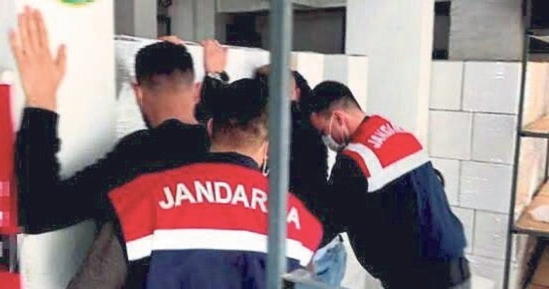 Aydın’da metruk binada suç aleti ile yakalandı!