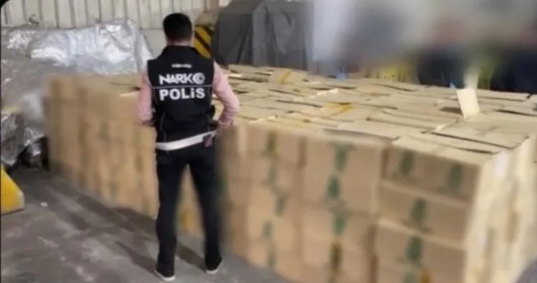 Derince Limanı’nda uyuşturucu operasyonu: 1 ton 508 kilogram skunk ele geçirildi