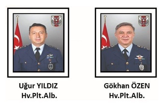 Kahraman pilotlar gözyaşlarıyla uğurlandı