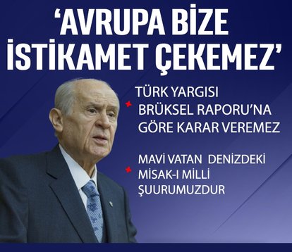 MHP lideri Bahçeli’den önemli açıklamalar