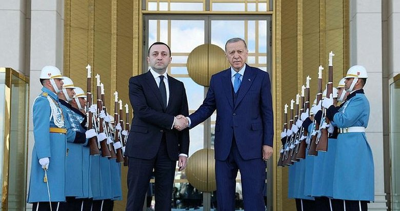 Başkan Erdoğan Gürcistan Başbakanı Garibaşvili’yi kabul etti
