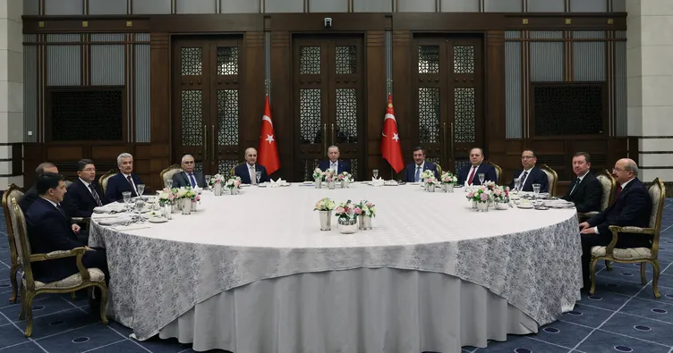 Başkan Erdoğan yargı temsilcileriyle bir araya geldi!