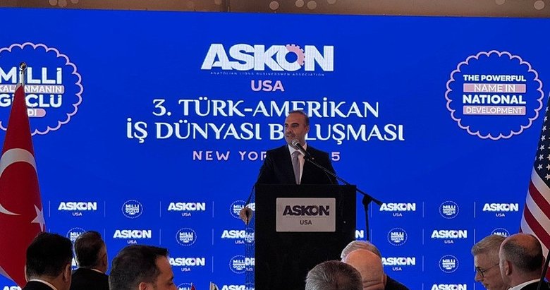 Bakan Kacır, New York’ta iş dünyasıyla buluştu