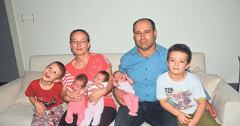 Aydınlı üçüzlere yardım eli uzandı