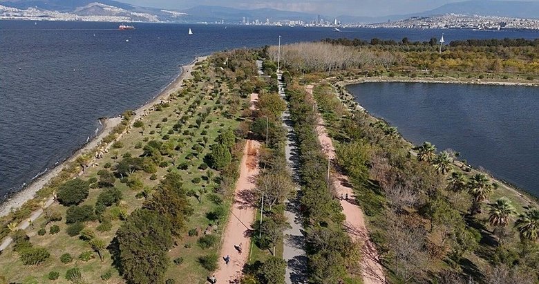 Çakalburnu Lagünü’nde sonbahar manzarası