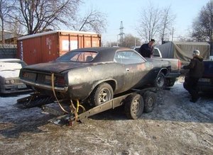 Hurda aracın değişimi görenleri şaşkına çevirdi