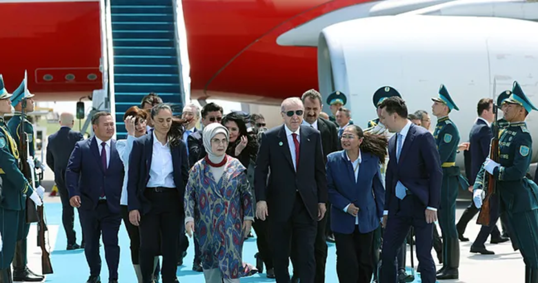 Başkan Erdoğan Türkistan’da önemli açıklamalarda bulundu!