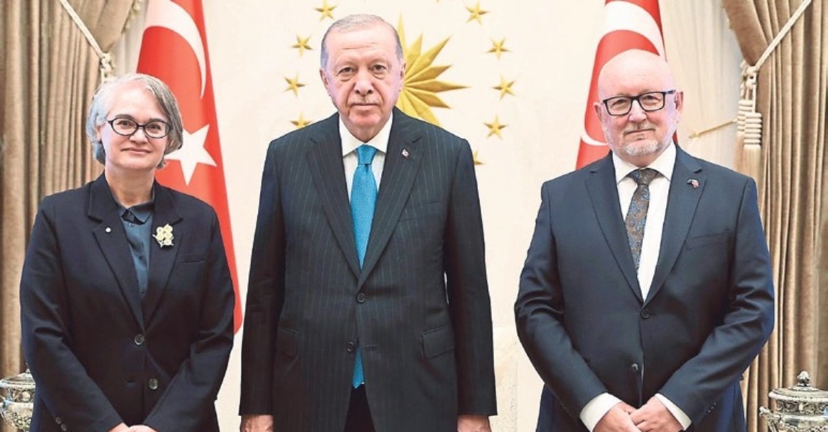 Erdoğan 4 ülkenin büyükelçilerini kabul etti