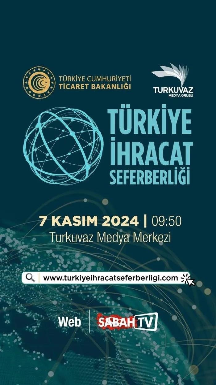 Türkiye İhracat Seferberliği Programı başlıyor! Ekonominin kalbi Turkuvaz Medya’da atacak