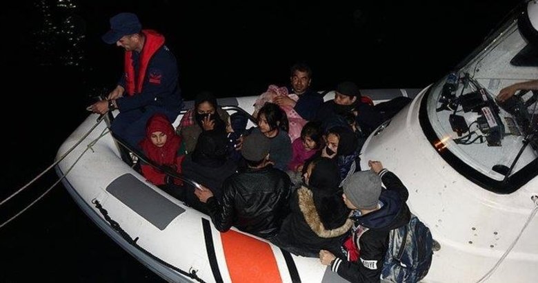 Ege Denizi’nde 29 düzensiz göçmen yakalandı