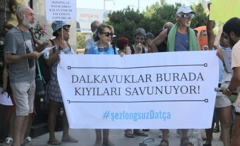 Datça’da vatandaşın parasız denize girebileceği yer kalmadı