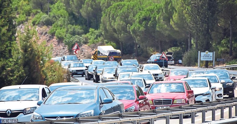 Dönüş yolu çile dolu