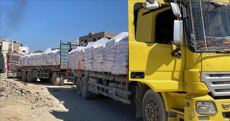 630’dan fazla insani yardım tırı Gazze’ye ulaştı