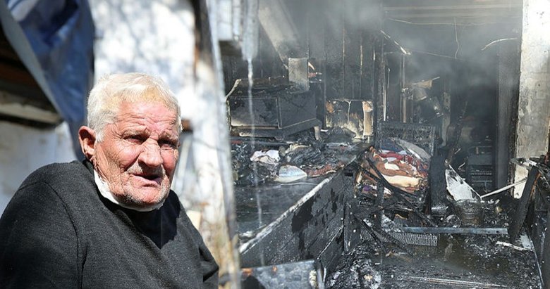 Tüpü çakmakla kontrol ederken evini yaktı