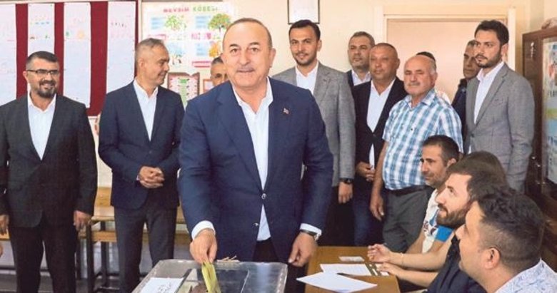 Çavuşoğlu: Biz her şeyi söyledik şimdi söz milletin