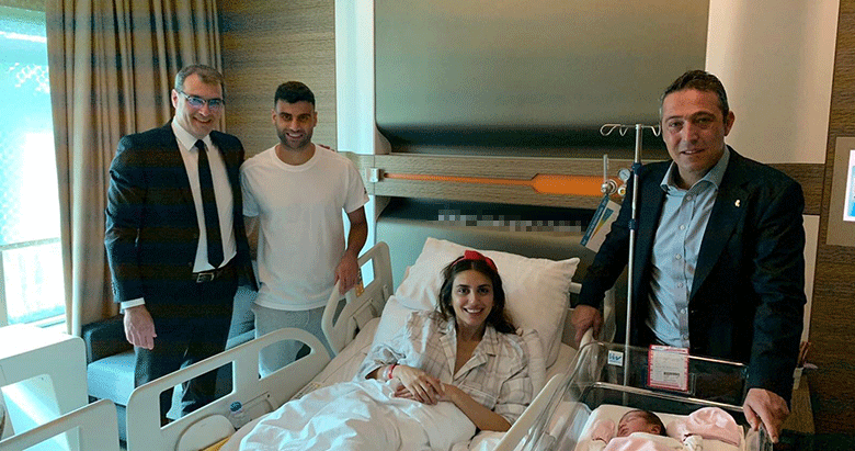 Fenerbahçeli yıldız futbolcu Deniz Türüç baba oldu