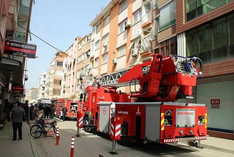 İzmir’de yangın