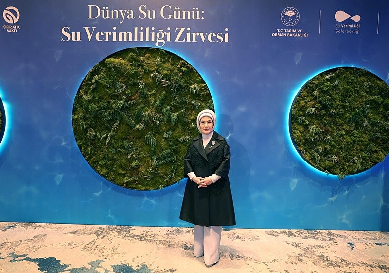 Emine Erdoğan’dan su seferberliği çağrısı