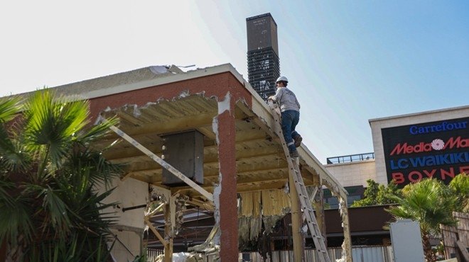 Hilltown’un kaçak bölümleri yıkılıyor