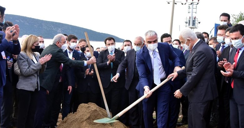 Bakan Ersoy, Bodrum’un alt yapı ve kanalizasyon temelini attı
