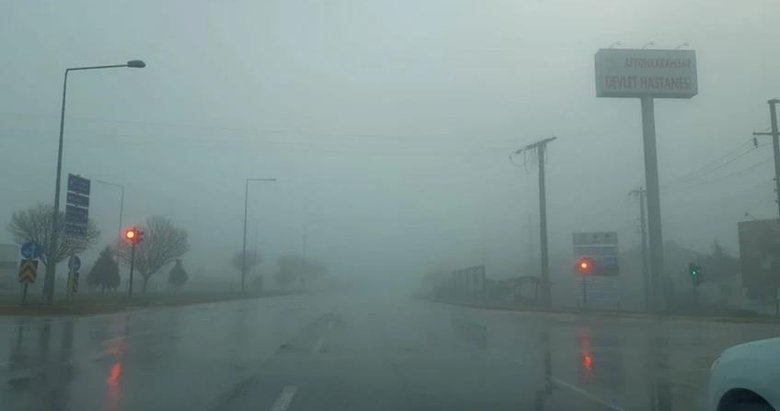 Afyonkarahisar Valiliği’nden sisli hava uyarısı
