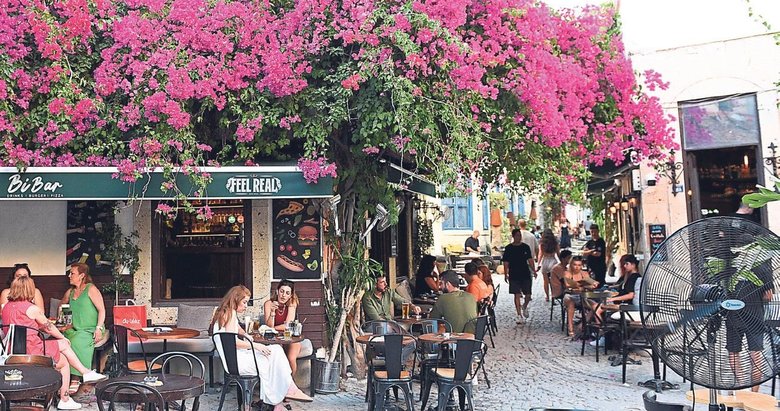 Turistin gözdesi Alaçatı