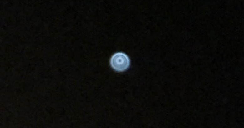 Manisa’da mavi renkli bir cisim görüldü