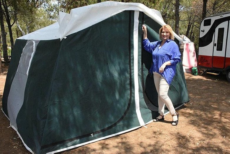 Bayram tatilinde çadır ve karavan tatiline yoğun ilgi