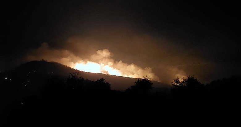 Denizli’de alevlere mücadele!