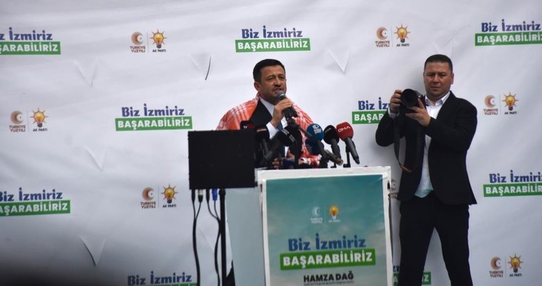 AK Parti İzmir Büyükşehir Belediye Başkan Adayı Hamza Dağ: İzmir gerçek belediyecilik ile tanışacak