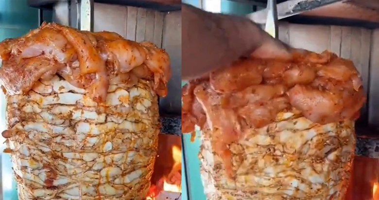 Dönere çiğ et katana dükkan kapatma cezası