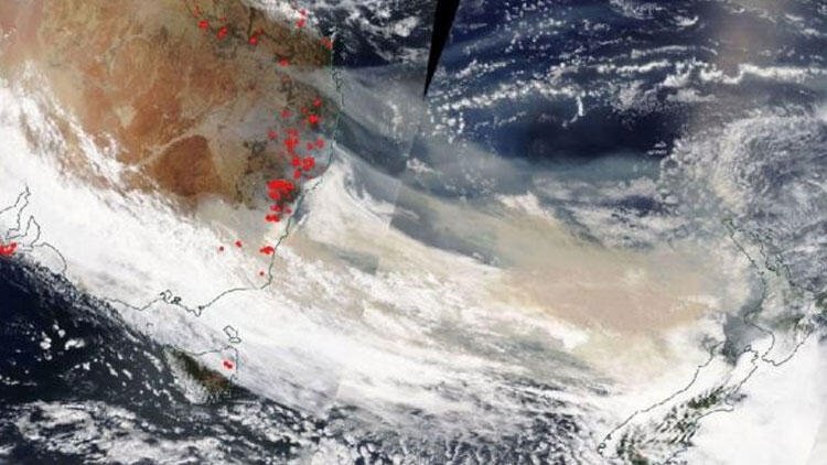 NASA’dan korkutan Avustralya yangını açıklaması! Dumanlar çok yakında...