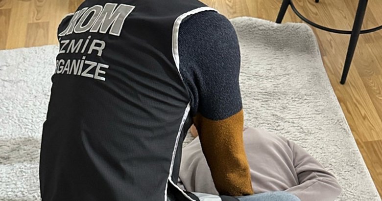 İzmir’de 30 yıl kesinleşmiş cezası olan kişiye baskın düzenlendi!