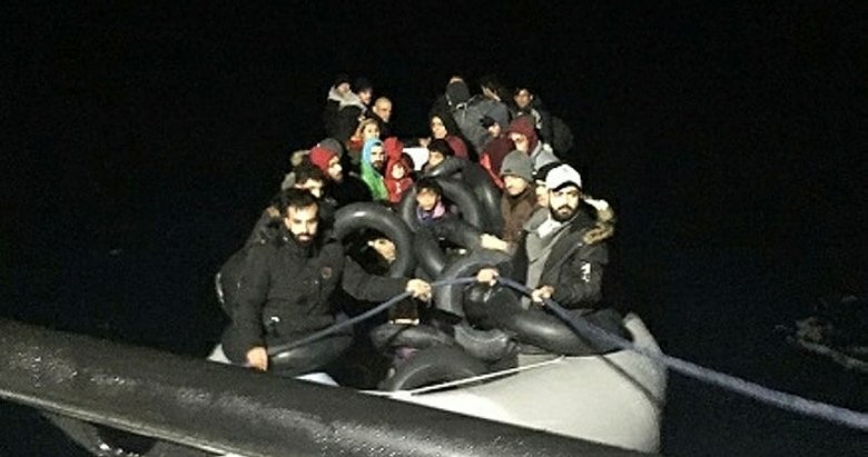 İzmir’de 48 düzensiz göçmen yakalandı
