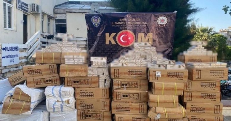 İzmir’de 8 ilçede 14 ayrı kaçakçılık operasyonu: 19 şüpheli yakalandı