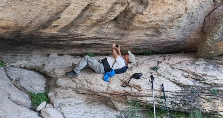 Dağda 8 bin yıl öncesine ait kaya resimleri bulundu