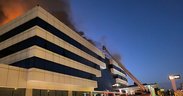 Afyon’daki termal otelde korkutan yangın! Dumanlar gökyüzüne yükseldi