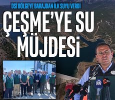 Çeşme’ye su müjdesi