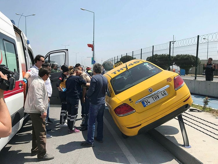 İstanbul’da akılalmaz kaza!