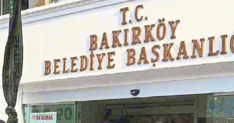 Bakırköy Belediyesi’ne haciz şoku
