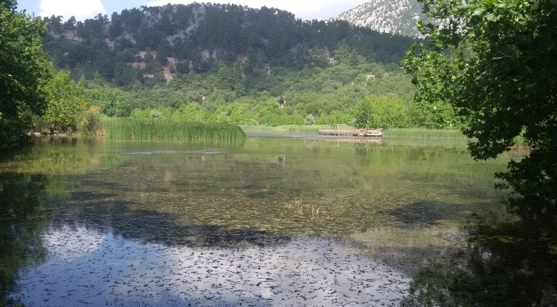Doğa harikası Kovada Gölü’nün son hali içler acısı
