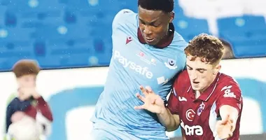 Trabzonspor kardeşine mağlup