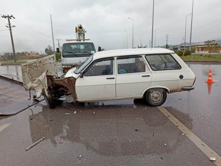 Muğla Fethiye’de trafik kazası: 2 yaralı