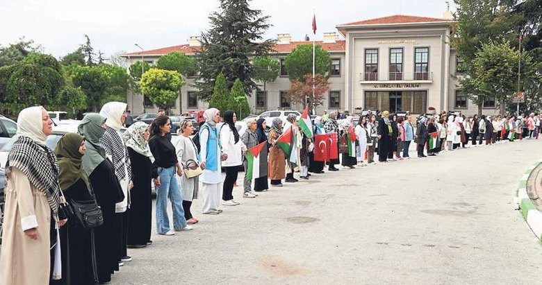 Türkiye’de Gazze için birlik zinciri