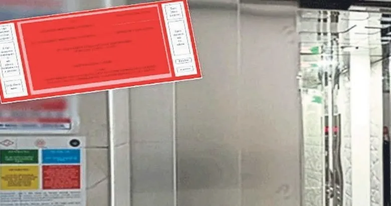 Karşıyaka’nın asansörleri korkutuyor! Kırmızı etiketli tehlike