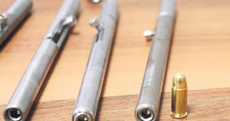 Kalem değil suikast silahı!