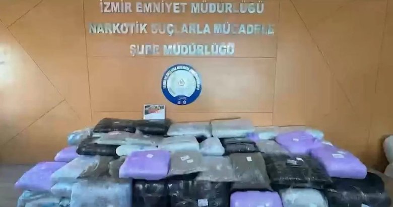 İzmir’de zehir operasyonu: 371 kilogram uyuşturucu ele geçirildi