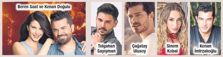 Ünlülerin evleri alevlere teslim