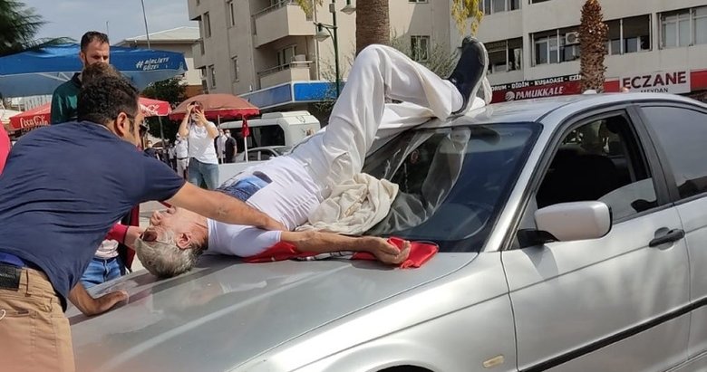 Ayvalık’ta emekli astsubay kılıçla intihar girişiminde bulundu